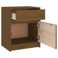 vidaXL Nachttisch Honigbraun 40x31x50 cm Massivholz Kiefer vidaXL Nachttisch Honigbraun 40x31x50 cm Massivholz Kiefer
