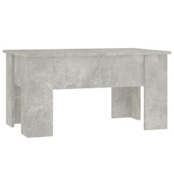 vidaXL Couchtisch Betongrau 79x49x41 cm Holzwerkstoff
