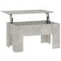 vidaXL Couchtisch Betongrau 79x49x41 cm Holzwerkstoff vidaXL Couchtisch Betongrau 79x49x41 cm Holzwerkstoff