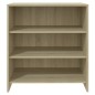 vidaXL Sideboard Sonoma-Eiche 70x40,5x75 cm Holzwerkstoff vidaXL Sideboard Sonoma-Eiche 70x40,5x75 cm Holzwerkstoff