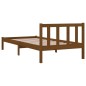 vidaXL Massivholzbett Honigbraun Kiefer 90x190 cm vidaXL Massivholzbett Honigbraun Kiefer 90x190 cm