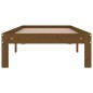 vidaXL Massivholzbett Honigbraun 75x190 cm vidaXL Massivholzbett Honigbraun 75x190 cm