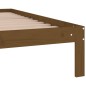 vidaXL Massivholzbett Honigbraun 75x190 cm vidaXL Massivholzbett Honigbraun 75x190 cm