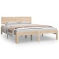 vidaXL Massivholzbett 135x190 cm vidaXL Massivholzbett 135x190 cm