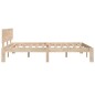 vidaXL Massivholzbett 135x190 cm vidaXL Massivholzbett 135x190 cm