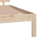 vidaXL Massivholzbett 135x190 cm vidaXL Massivholzbett 135x190 cm