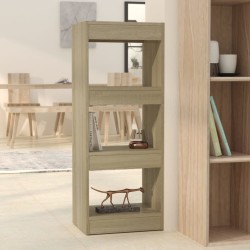 vidaXL Bücherregal/Raumteiler Sonoma-Eiche 40x30x103 cm Holzwerkstoff