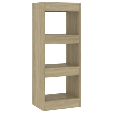 vidaXL Bücherregal/Raumteiler Sonoma-Eiche 40x30x103 cm Holzwerkstoff