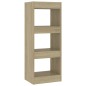 vidaXL Bücherregal/Raumteiler Sonoma-Eiche 40x30x103 cm Holzwerkstoff vidaXL Bücherregal/Raumteiler Sonoma-Eiche 40x30x103 cm Holzwerkstoff