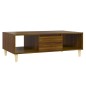 vidaXL Couchtisch Braun Eichen-Optik 103,5x60x35 cm Holzwerkstoff vidaXL Couchtisch Braun Eichen-Optik 103,5x60x35 cm Holzwerkstoff