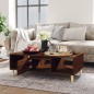 vidaXL Couchtisch Braun Eichen-Optik 103,5x60x35 cm Holzwerkstoff vidaXL Couchtisch Braun Eichen-Optik 103,5x60x35 cm Holzwerkstoff