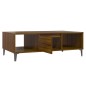 vidaXL Couchtisch Braun Eichen-Optik 103,5x60x35 cm Holzwerkstoff vidaXL Couchtisch Braun Eichen-Optik 103,5x60x35 cm Holzwerkstoff