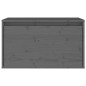 vidaXL Wandschrank Grau 60x30x35 cm Massivholz Kiefer vidaXL Wandschrank Grau 60x30x35 cm Massivholz Kiefer