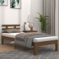 vidaXL Massivholzbett Honigbraun 75x190 cm vidaXL Massivholzbett Honigbraun 75x190 cm