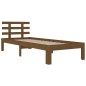 vidaXL Massivholzbett Honigbraun 75x190 cm vidaXL Massivholzbett Honigbraun 75x190 cm