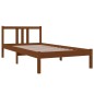 vidaXL Massivholzbett Honigbraun 90x190 cm vidaXL Massivholzbett Honigbraun 90x190 cm