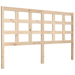vidaXL Kopfteil 156x4x100 cm Massivholz Kiefer