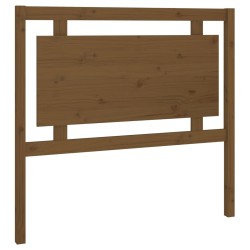 vidaXL Kopfteil Honigbraun 105,5x4x100 cm Massivholz Kiefer