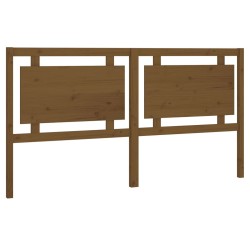 vidaXL Kopfteil Honigbraun 185,5x4x100 cm Massivholz Kiefer