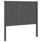 vidaXL Kopfteil Grau 80,5x4x100 cm Massivholz Kiefer vidaXL Kopfteil Grau 80,5x4x100 cm Massivholz Kiefer