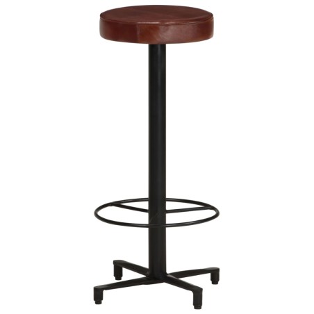 Barhocker 2 Stk. 76 cm Echtleder