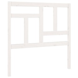 vidaXL Kopfteil Weiß 80,5x4x100 cm Massivholz Kiefer