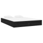 vidaXL Massivholzbett Schwarz 135x190 cm vidaXL Massivholzbett Schwarz 135x190 cm