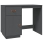 vidaXL Schreibtisch Grau 95x50x75cm Massivholz Kiefer vidaXL Schreibtisch Grau 95x50x75cm Massivholz Kiefer