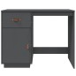 vidaXL Schreibtisch Grau 95x50x75cm Massivholz Kiefer vidaXL Schreibtisch Grau 95x50x75cm Massivholz Kiefer