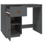 vidaXL Schreibtisch Grau 95x50x75cm Massivholz Kiefer vidaXL Schreibtisch Grau 95x50x75cm Massivholz Kiefer