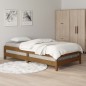vidaXL Stapelbett Honigbraun 75x190 cm Massivholz Kiefer vidaXL Stapelbett Honigbraun 75x190 cm Massivholz Kiefer