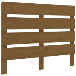 vidaXL Kopfteil Honigbraun 75x3x80 cm Massivholz Kiefer