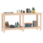 vidaXL Werkbank 180x50x80 cm Massivholz Kiefer vidaXL Werkbank 180x50x80 cm Massivholz Kiefer