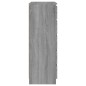vidaXL Schubladenschrank Grau Sonoma 60x36x103 cm Holzwerkstoff vidaXL Schubladenschrank Grau Sonoma 60x36x103 cm Holzwerkstoff