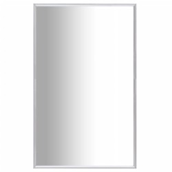 vidaXL Spiegel Silbern 70x50 cm