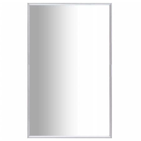 vidaXL Spiegel Silbern 70x50 cm