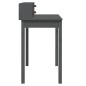 vidaXL Schreibtisch Grau 110x50x93 cm Massivholz Kiefer vidaXL Schreibtisch Grau 110x50x93 cm Massivholz Kiefer