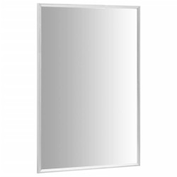 vidaXL Spiegel Silbern 70x50 cm