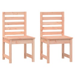 vidaXL Gartenstühle 2 Stk. 40,5x48x91,5 cm Massivholz Douglasie