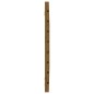 vidaXL Wand-Kopfteil Honigbraun 106x3x63 cm Massivholz Kiefer