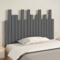 vidaXL Wand-Kopfteil Grau 108x3x80 cm Massivholz Kiefer vidaXL Wand-Kopfteil Grau 108x3x80 cm Massivholz Kiefer