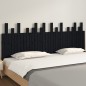 vidaXL Wand-Kopfteil Schwarz 204x3x80 cm Massivholz Kiefer vidaXL Wand-Kopfteil Schwarz 204x3x80 cm Massivholz Kiefer
