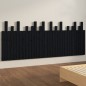 vidaXL Wand-Kopfteil Schwarz 204x3x80 cm Massivholz Kiefer vidaXL Wand-Kopfteil Schwarz 204x3x80 cm Massivholz Kiefer