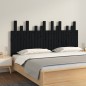vidaXL Wand-Kopfteil Schwarz 159,5x3x80 cm Massivholz Kiefer vidaXL Wand-Kopfteil Schwarz 159,5x3x80 cm Massivholz Kiefer