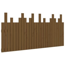 vidaXL Wand-Kopfteil Honigbraun 166x3x80 cm Massivholz Kiefer
