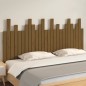vidaXL Wand-Kopfteil Honigbraun 166x3x80 cm Massivholz Kiefer