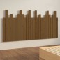 vidaXL Wand-Kopfteil Honigbraun 166x3x80 cm Massivholz Kiefer