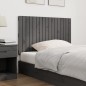 vidaXL Wand-Kopfteil Grau 108x3x60 cm Massivholz Kiefer vidaXL Wand-Kopfteil Grau 108x3x60 cm Massivholz Kiefer