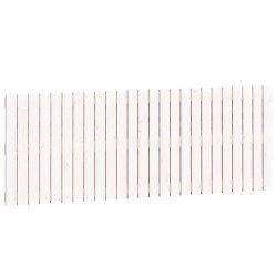 vidaXL Wand-Kopfteil Weiß 159,5x3x60 cm Massivholz Kiefer