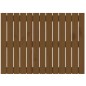 vidaXL Wand-Kopfteil Honigbraun 82,5x3x60 cm Massivholz Kiefer vidaXL Wand-Kopfteil Honigbraun 82,5x3x60 cm Massivholz Kiefer